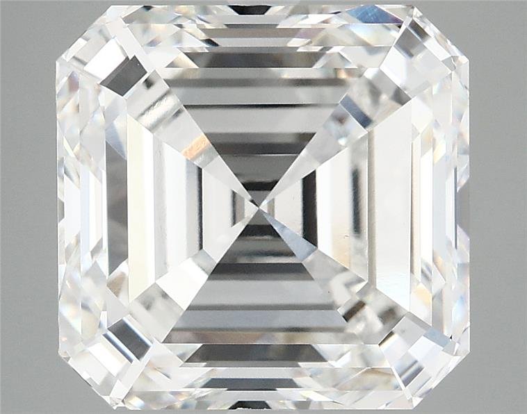 8.06ct E VS1 Excellent Cut Asscher Lab Grown Diamond