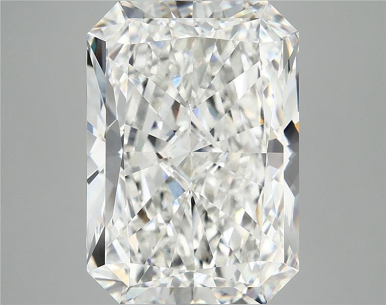 10.56ct F VVS2 Rare Carat Ideal Cut Radiant Lab Grown Diamond