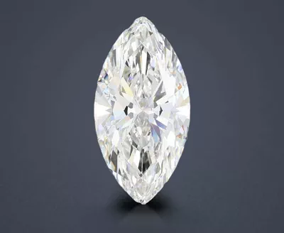 6.23ct F VVS2 Rare Carat Ideal Cut Marquise Lab Grown Diamond