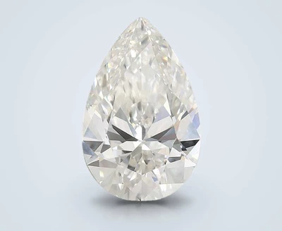 3.09ct G VVS2 Rare Carat Ideal Cut Pear Lab Grown Diamond