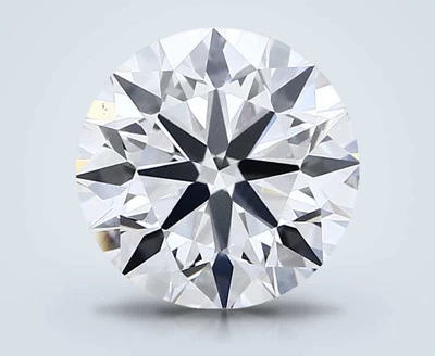 2.54ct H VS1 Ideal Cut Round Lab Grown Diamond