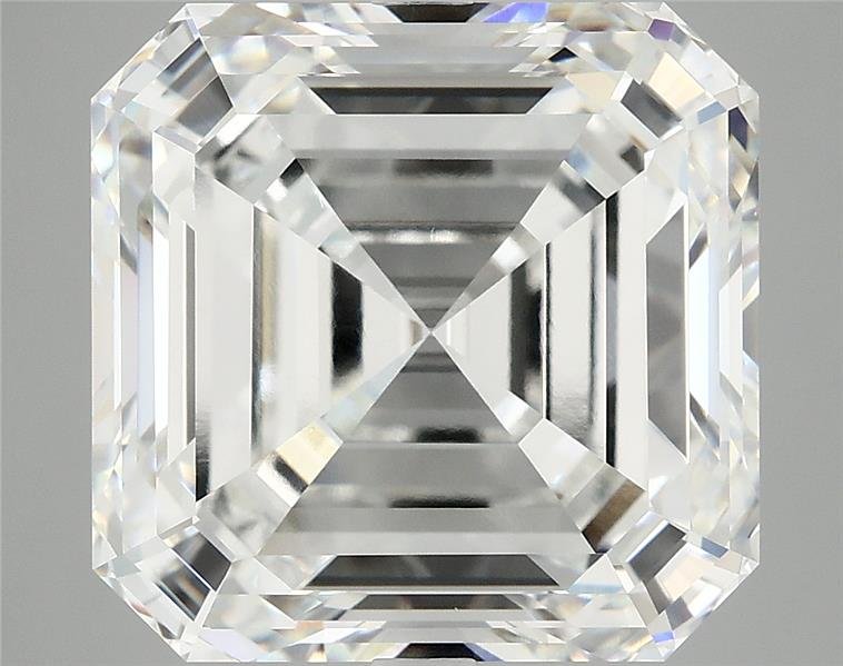 10.13ct F VVS2 Rare Carat Ideal Cut Asscher Lab Grown Diamond