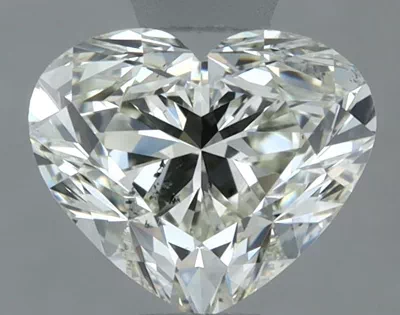 1.00ct J SI1 Rare Carat Ideal Cut Heart Diamond