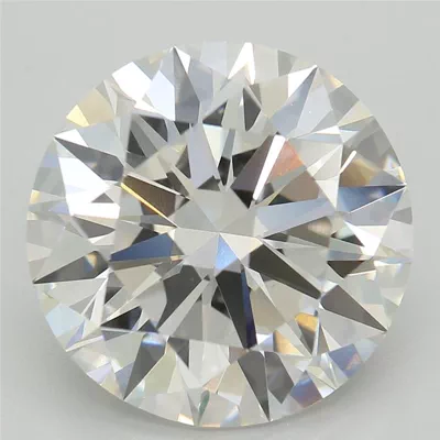 4.53ct F VVS2 Rare Carat Ideal Cut Round Lab Grown Diamond