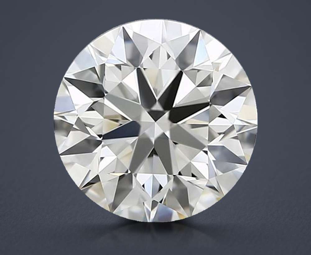 2.50ct K VVS1 Excellent Cut Round Diamond