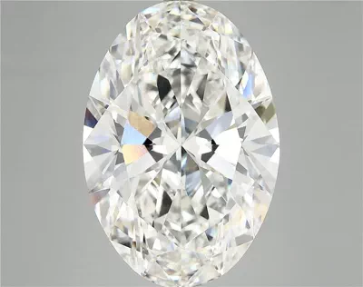 12.19ct G VVS2 Rare Carat Ideal Cut Oval Lab Grown Diamond