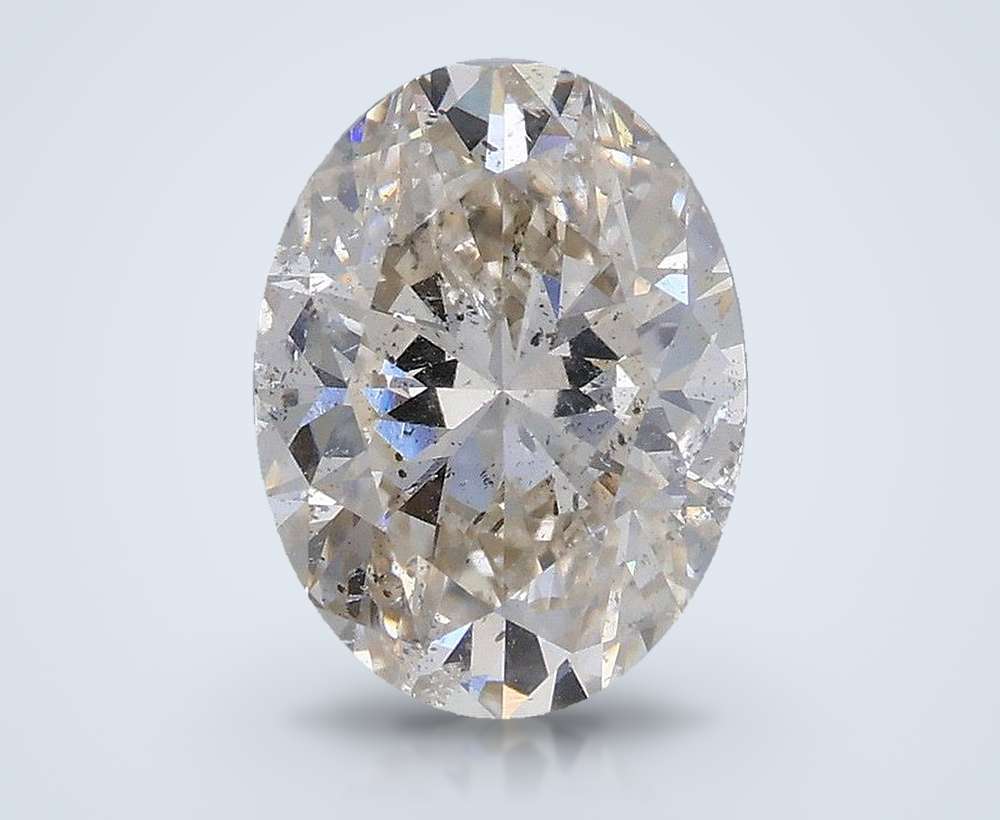 1.10ct J SI2 Very Good Cut Oval Diamond