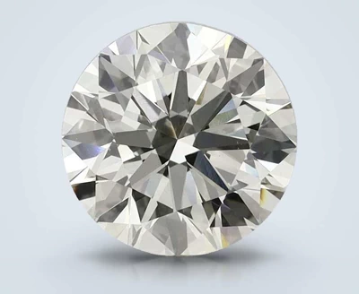 3.49ct J VS1 Excellent Cut Round Lab Grown Diamond