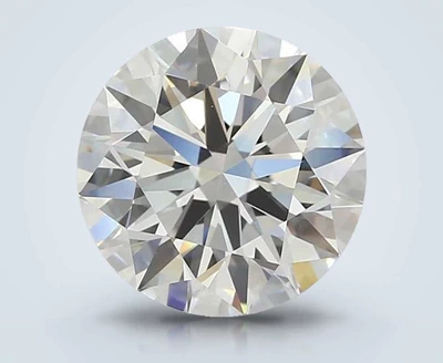 4.21ct D IF Rare Carat Ideal Cut Round Lab Grown Diamond