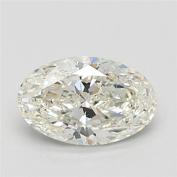 1.51ct J SI2 Rare Carat Ideal Cut Oval Diamond
