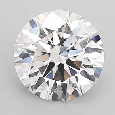 3.05ct E SI1 Rare Carat Ideal Cut Round Lab Grown Diamond