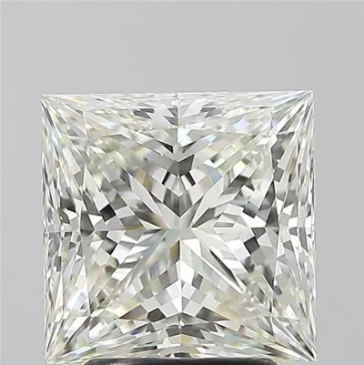3.03ct K VVS1 Rare Carat Ideal Cut Princess Diamond