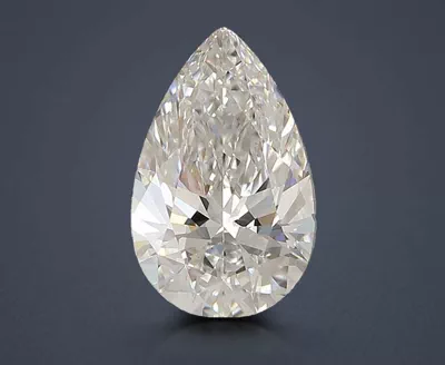 2.45ct E VS1 Rare Carat Ideal Cut Pear Lab Grown Diamond