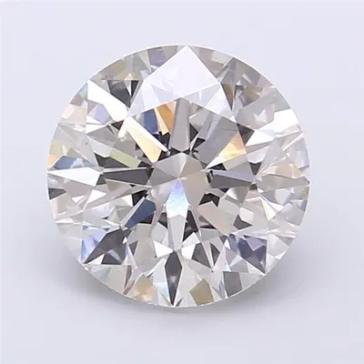 3.08ct G VS1 Rare Carat Ideal Cut Round Lab Grown Diamond