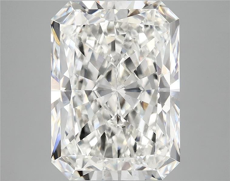 9.23ct G VS1 Rare Carat Ideal Cut Radiant Lab Grown Diamond