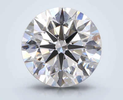 5.01ct F VVS2 Rare Carat Ideal Cut Round Lab Grown Diamond