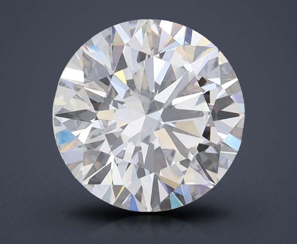 1.84ct D VVS1 Rare Carat Ideal Cut Round Lab Grown Diamond