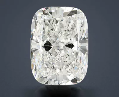 9.73ct F VVS2 Rare Carat Ideal Cut Cushion Lab Grown Diamond