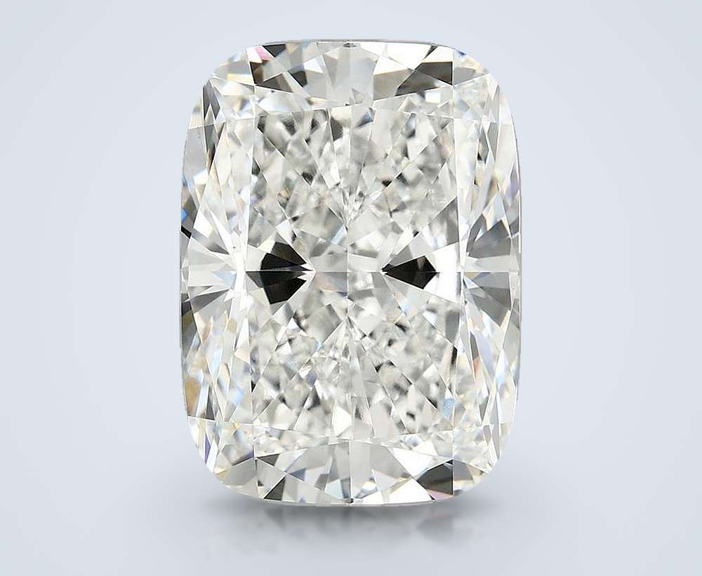 9.73ct F VVS2 Rare Carat Ideal Cut Cushion Lab Grown Diamond