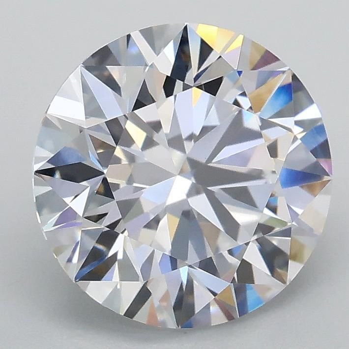 2.06ct D VVS2 Rare Carat Ideal Cut Round Lab Grown Diamond