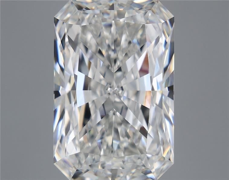 9.06ct F VVS2 Rare Carat Ideal Cut Radiant Lab Grown Diamond