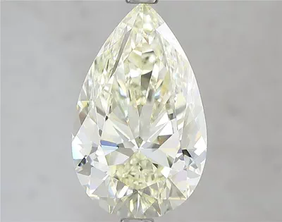 3.51ct K VVS1 Rare Carat Ideal Cut Pear Diamond