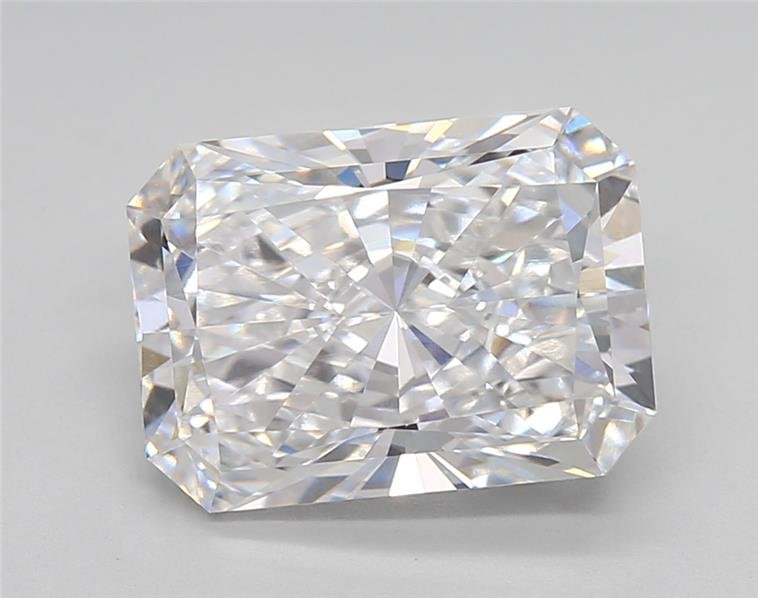 4.04ct D VVS2 Rare Carat Ideal Cut Radiant Lab Grown Diamond