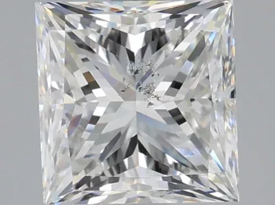 2.00ct I SI2 Very Good Cut Princess Diamond