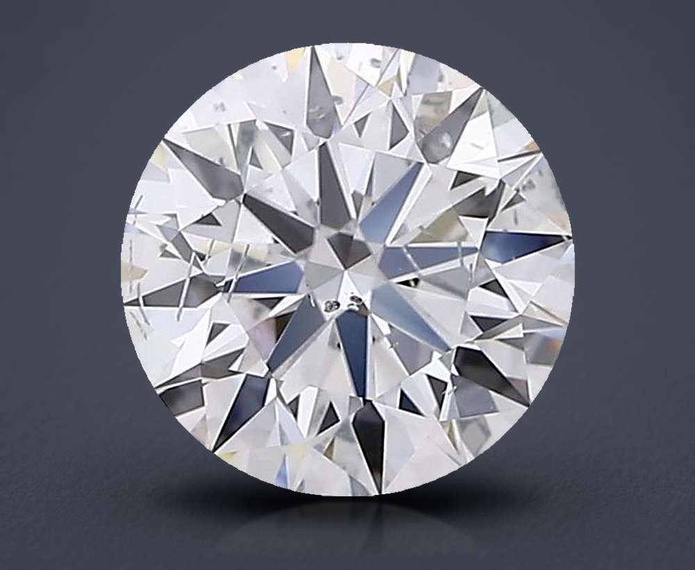 1.77ct D SI2 Rare Carat Ideal Cut Round Lab Grown Diamond