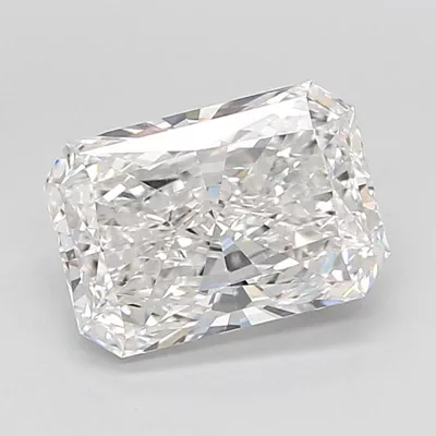 3.04ct E VS1 Rare Carat Ideal Cut Radiant Lab Grown Diamond