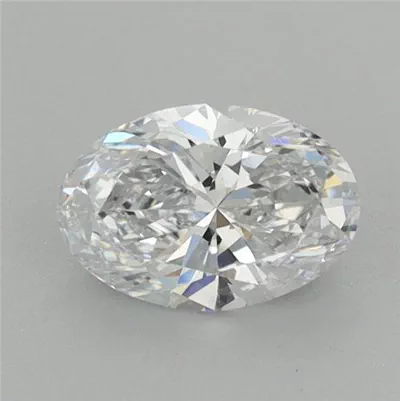 0.72ct E VS2 Rare Carat Ideal Cut Oval Lab Grown Diamond