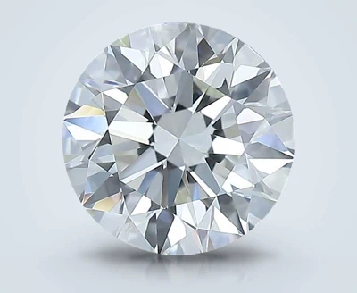2.59ct K VVS2 Rare Carat Ideal Cut Round Diamond