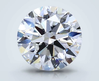4.02ct E SI1 Rare Carat Ideal Cut Round Diamond