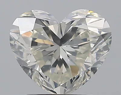 2.01ct K SI2 Rare Carat Ideal Cut Heart Diamond