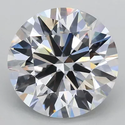2.51ct E VS1 Rare Carat Ideal Cut Round Lab Grown Diamond