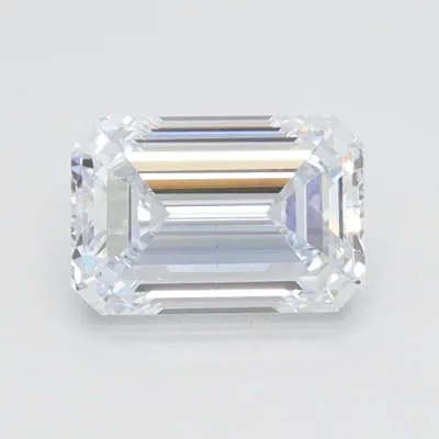 1.03ct G VVS2 Rare Carat Ideal Cut Emerald Lab Grown Diamond