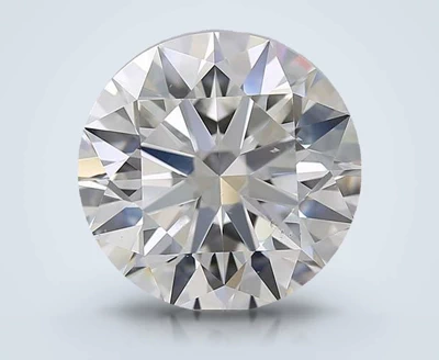 4.01ct G SI1 Rare Carat Ideal Cut Round Diamond