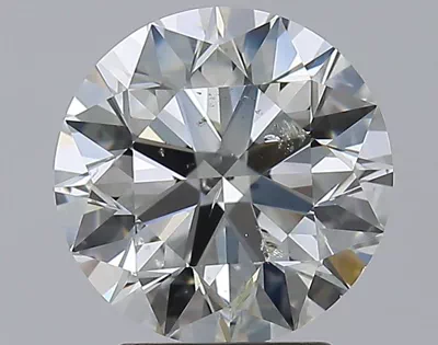 2.90ct I SI2 Excellent Cut Round Diamond