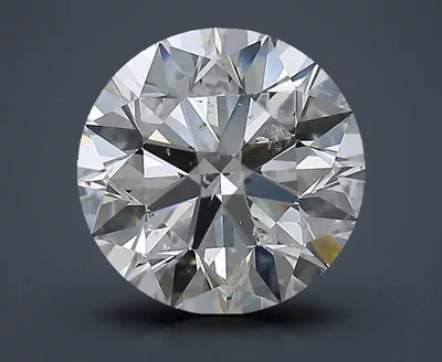 2.90ct I SI2 Excellent Cut Round Diamond