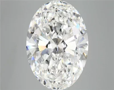 10.05ct F VVS2 Rare Carat Ideal Cut Oval Lab Grown Diamond