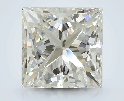 5.06ct G VS2 Rare Carat Ideal Cut Princess Lab Grown Diamond