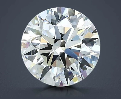 1.61ct J VVS1 Rare Carat Ideal Cut Round Diamond