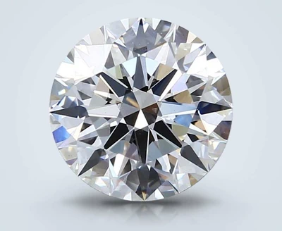3.02ct F VS2 Rare Carat Ideal Cut Round Lab Grown Diamond