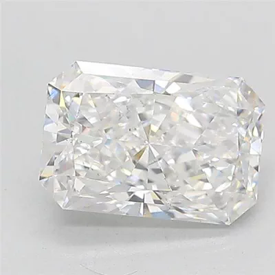 1.57ct D VS2 Rare Carat Ideal Cut Radiant Lab Grown Diamond