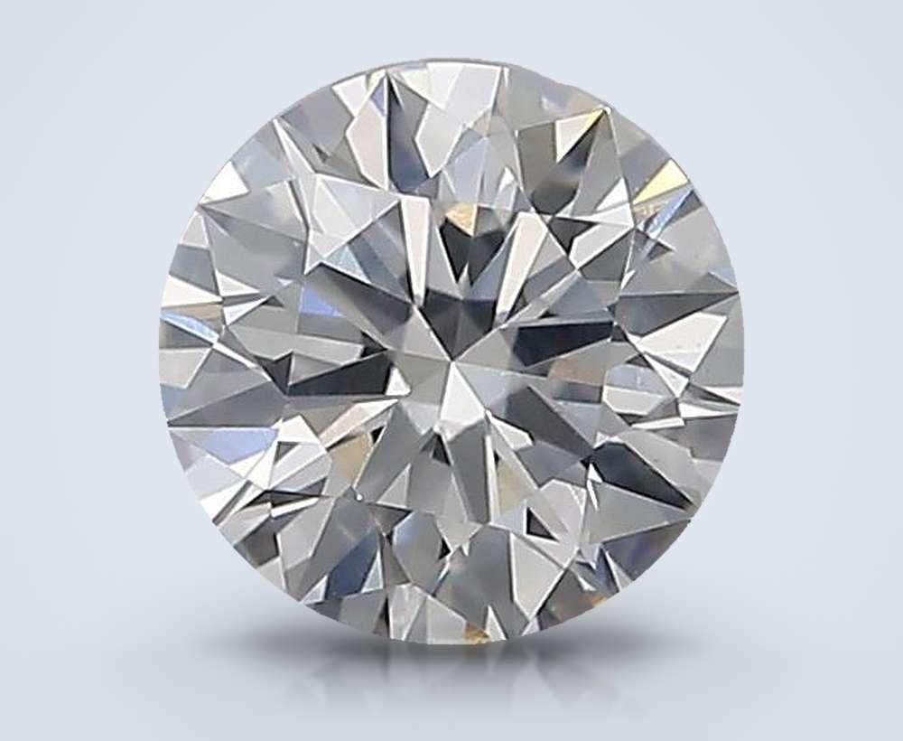 0.63ct E SI2 Rare Carat Ideal Cut Round Diamond