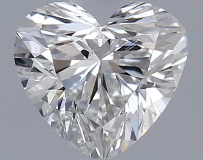 0.61ct G SI1 Rare Carat Ideal Cut Heart Diamond