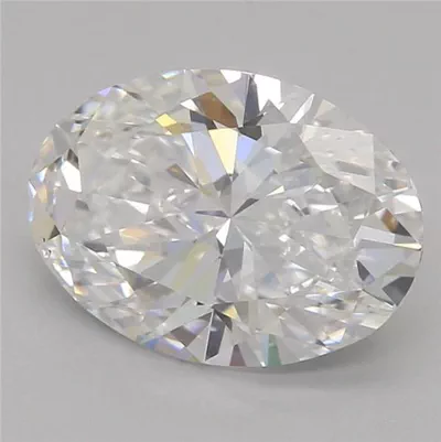 1.54ct D VS1 Rare Carat Ideal Cut Oval Lab Grown Diamond