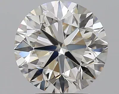 3.01ct K SI1 Very Good Cut Round Diamond