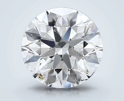 4.01ct H SI2 Excellent Cut Round Diamond