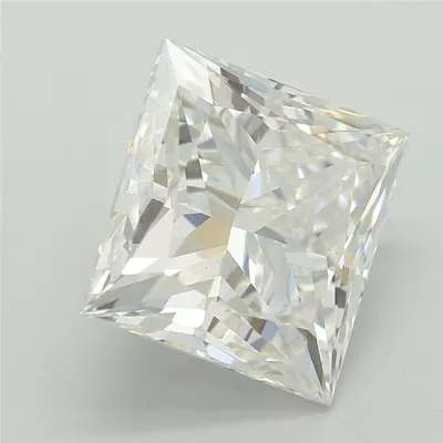 3.02ct F VS1 Rare Carat Ideal Cut Princess Lab Grown Diamond